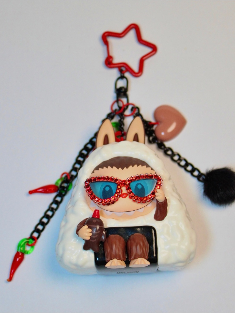 Wacky Mart Bedazzled Bag Charm - Oginiri